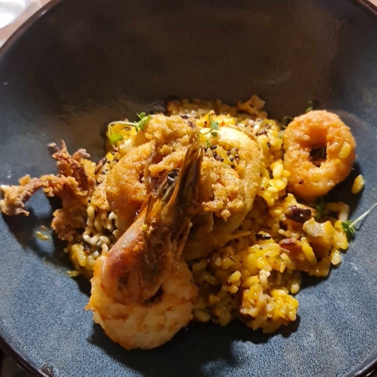 risotto de mariscos