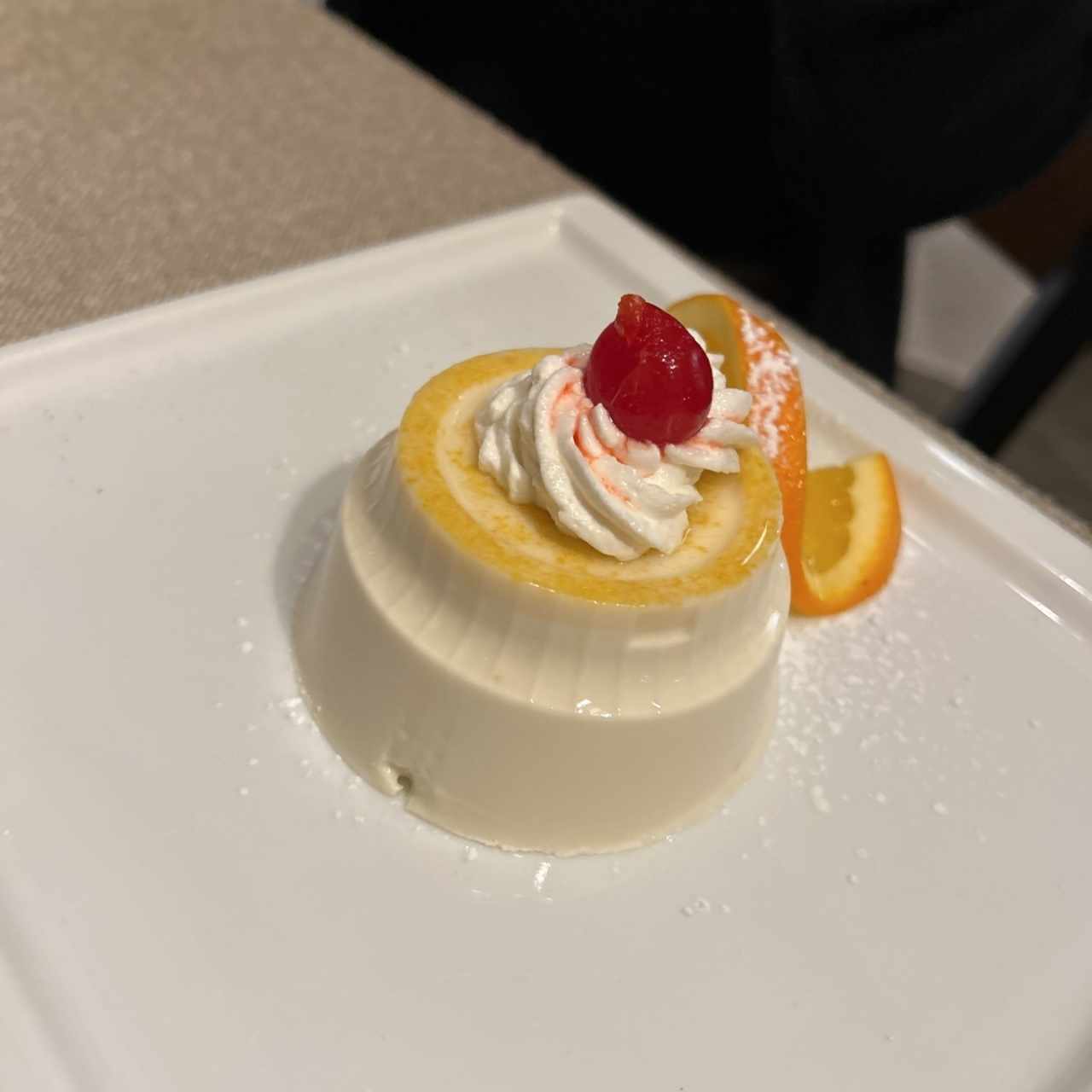 Postres - Panacotta de Naranja