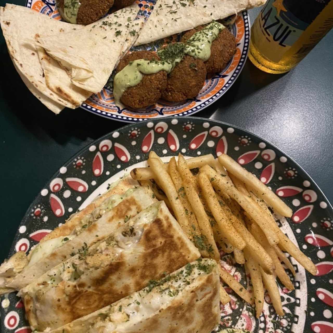 quesadillas