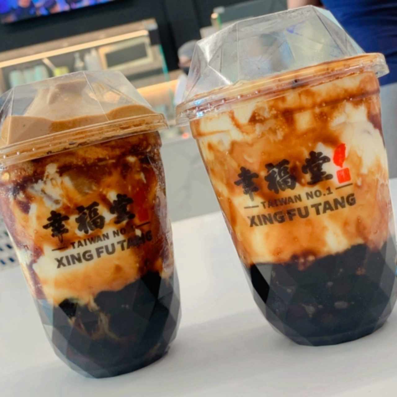 Signature Brown sugar boba milk y brown sugar boba milk with dalgona coffee 