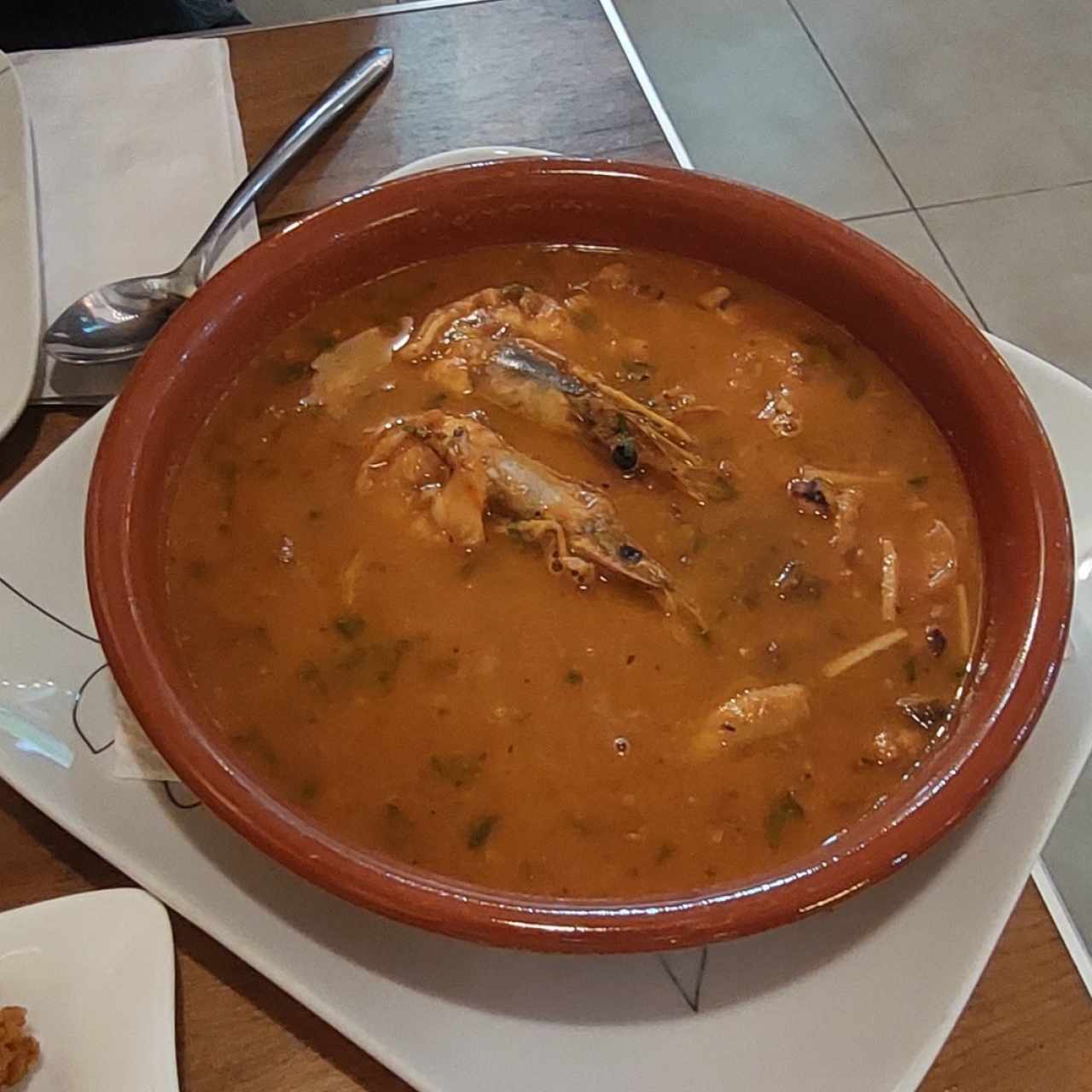 Sopas - Cazuela de Mariscos