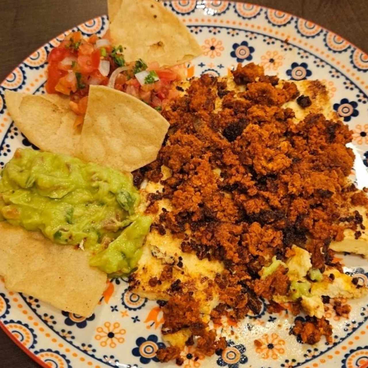 Queso Asado con Longaniza
