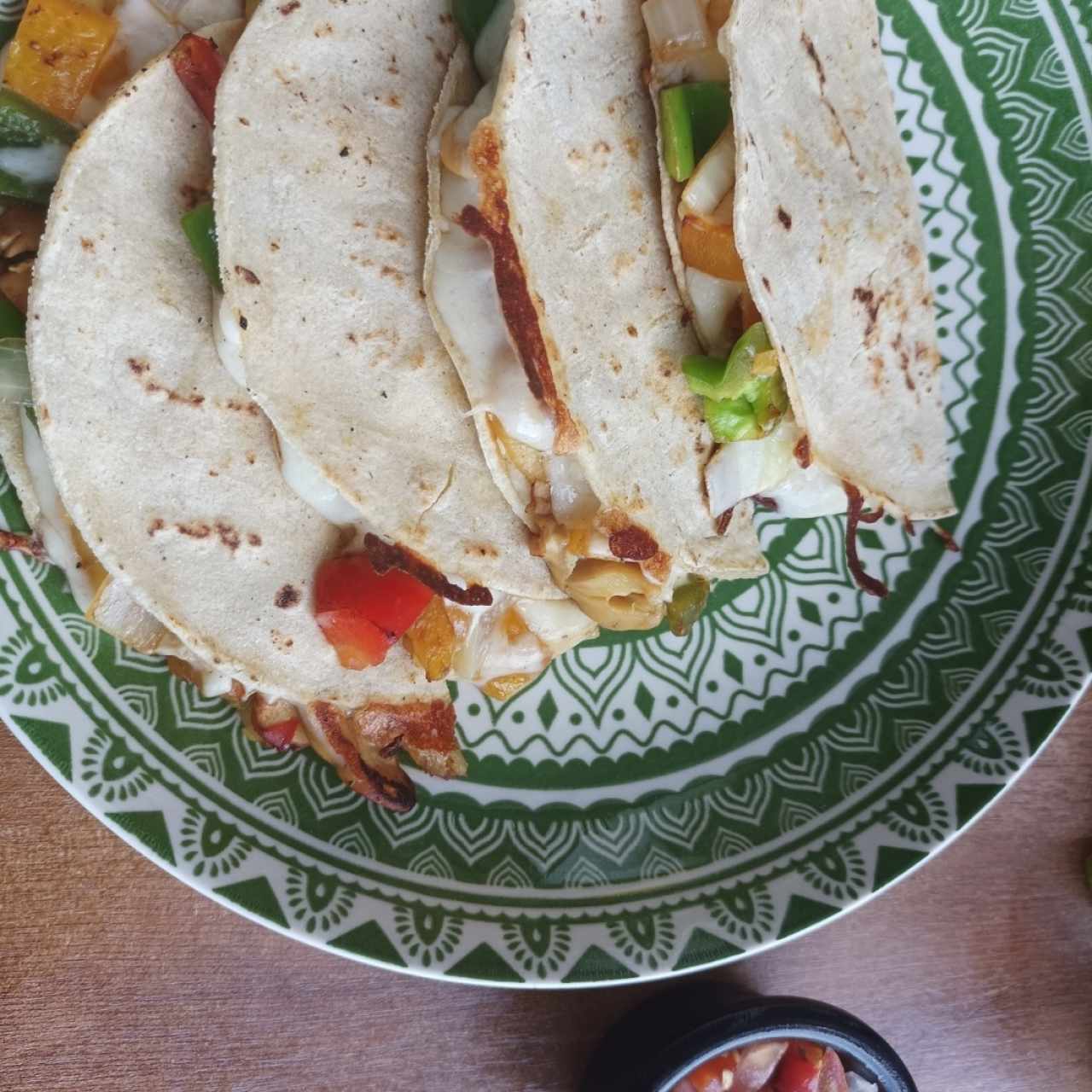 quesadilla vegetariana 