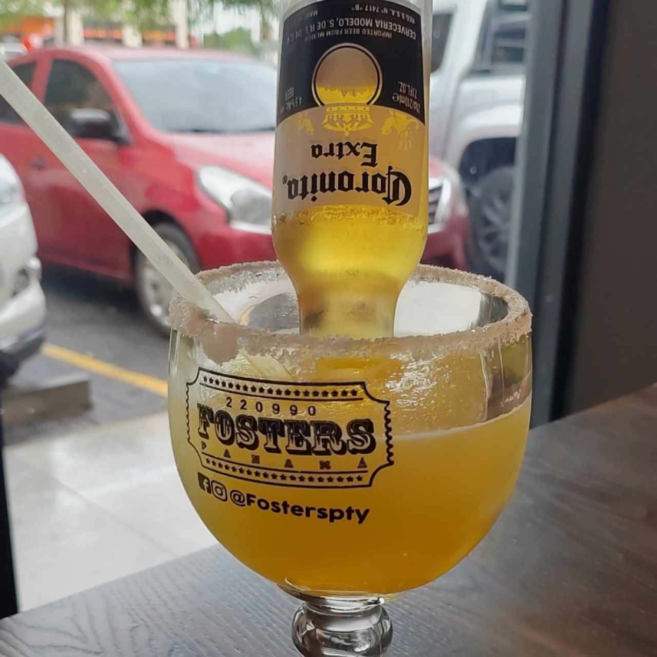 Margarita coronado de maracuya