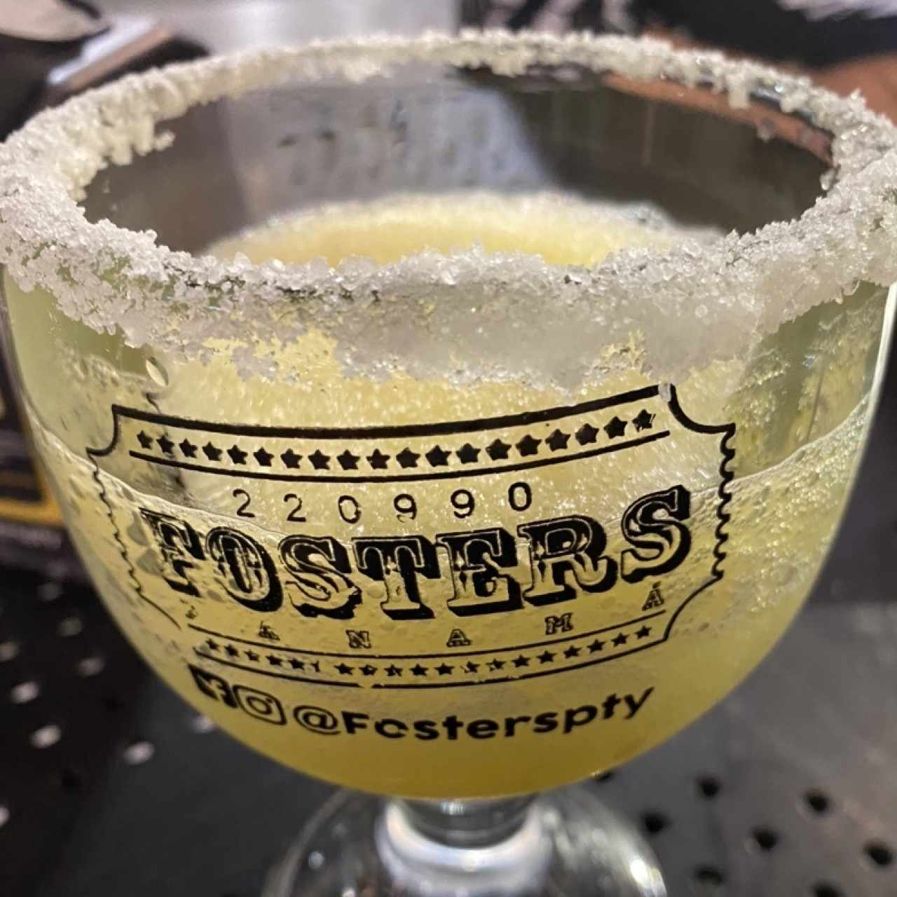 Frozen margarita de maracuyá