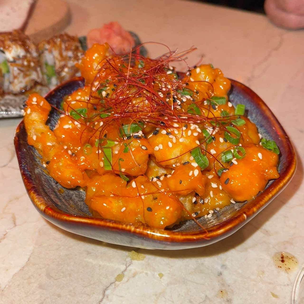 Starters - Spicy Shrimp Tempura