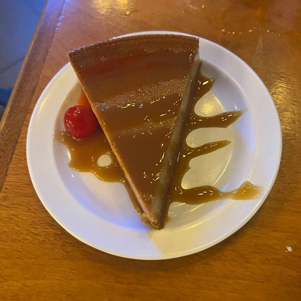 Flan de la casa 