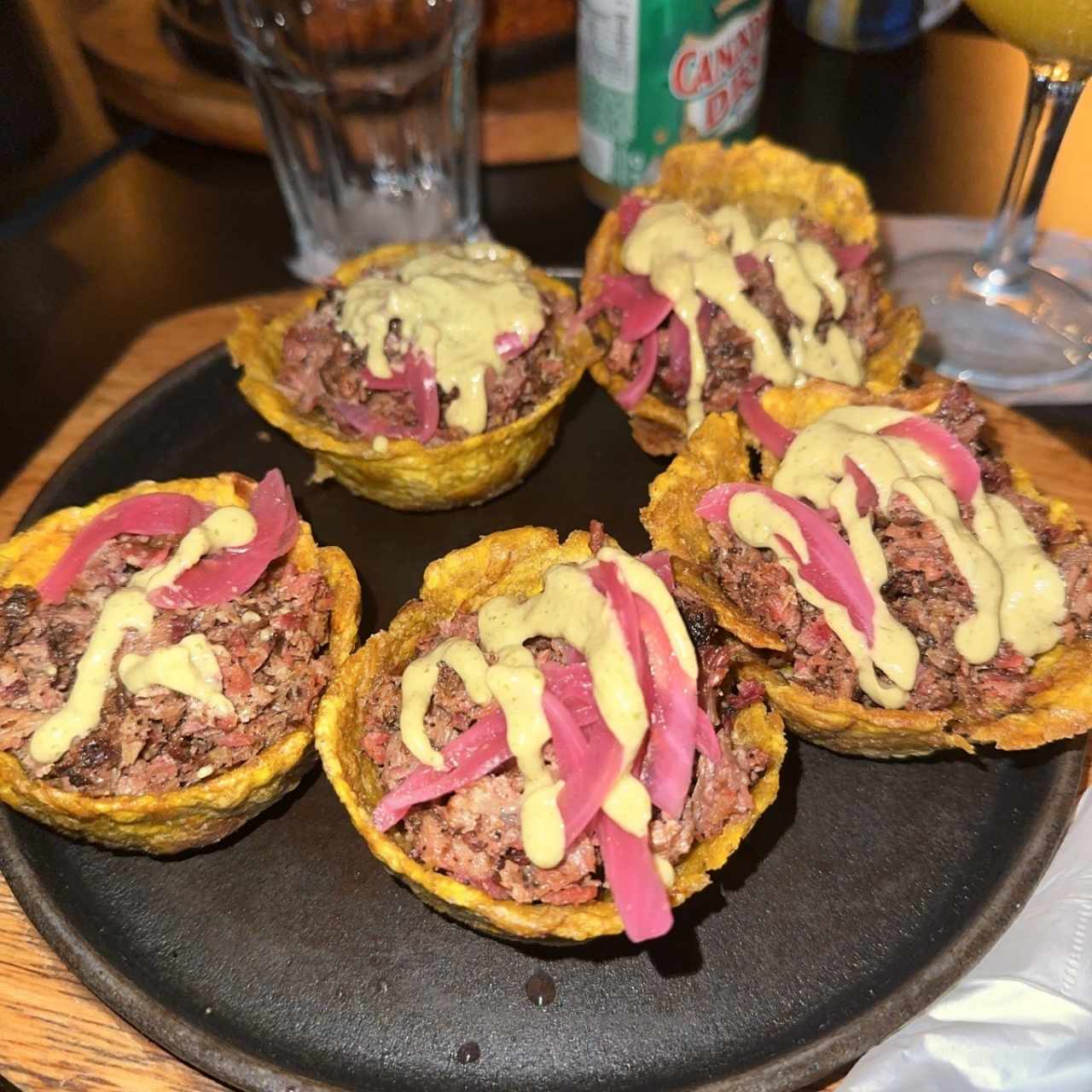 Canatitas de brisket 