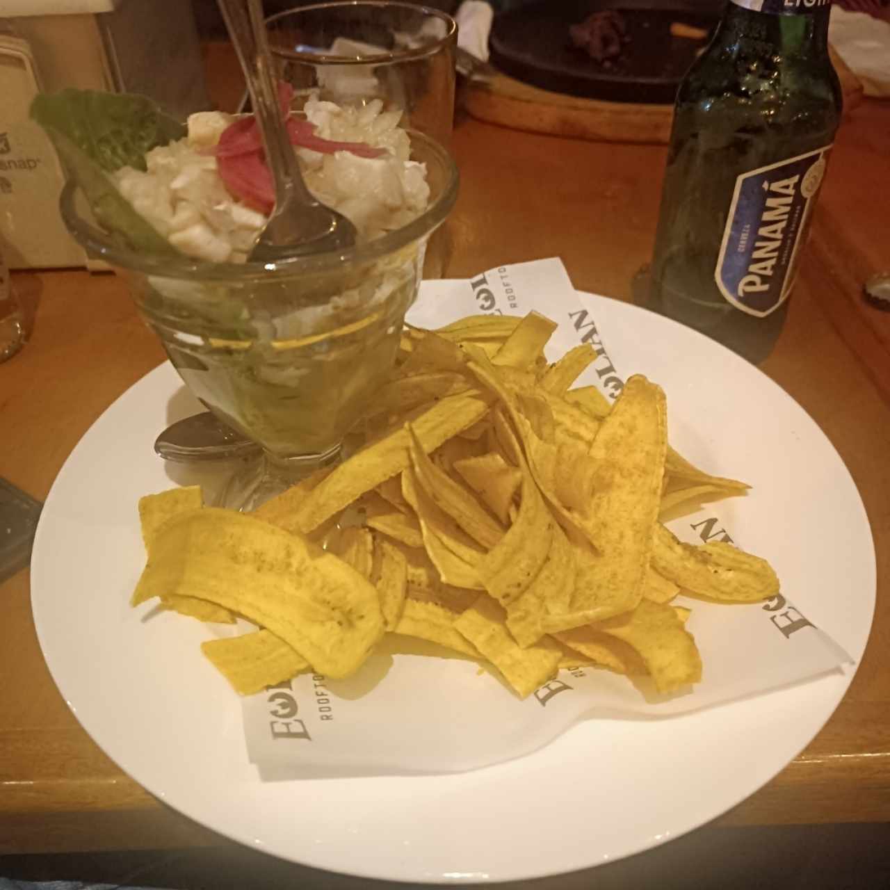 Entradas - Ceviche de Corvina