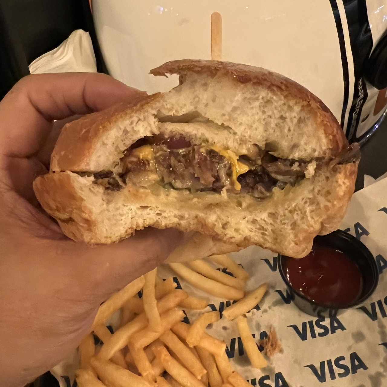 Brisket burger.