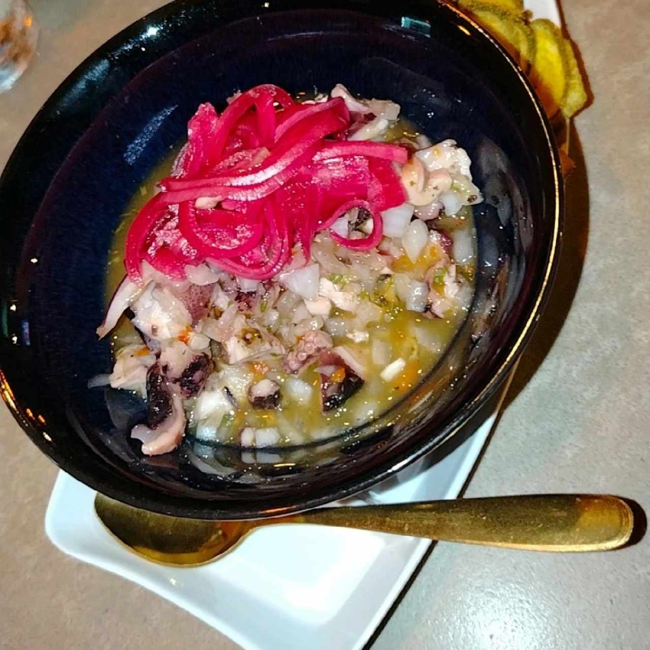 MARISCOS - Ceviche de pulpo