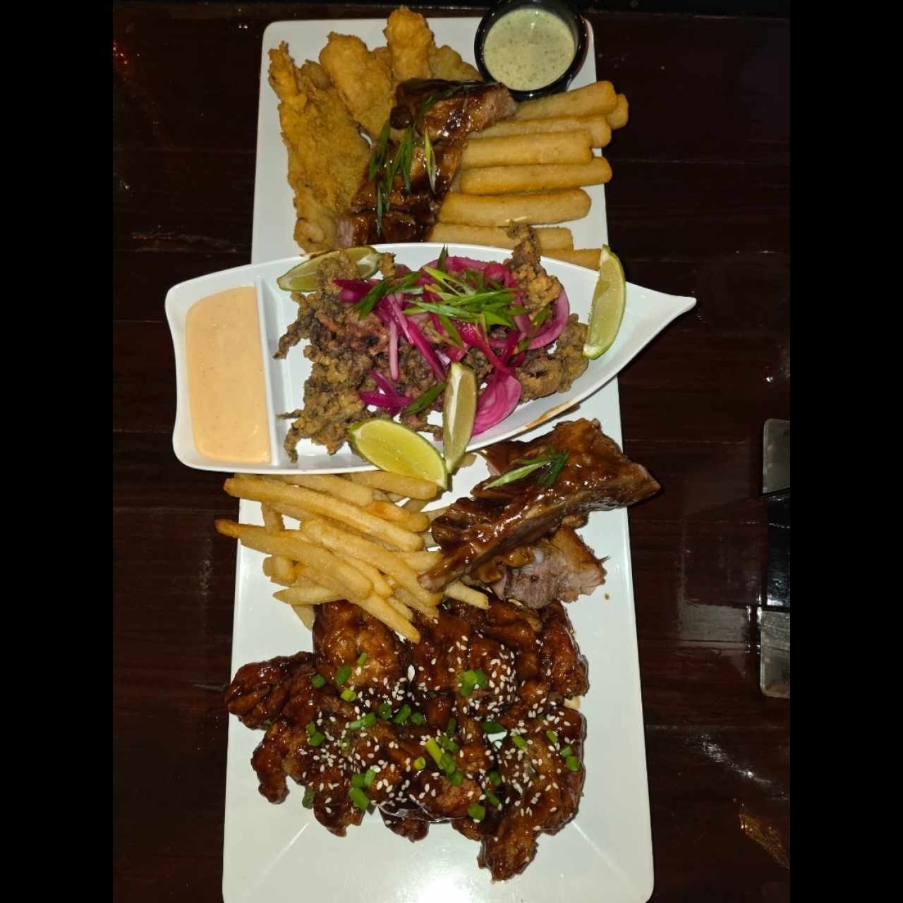 Picada mar y tierra