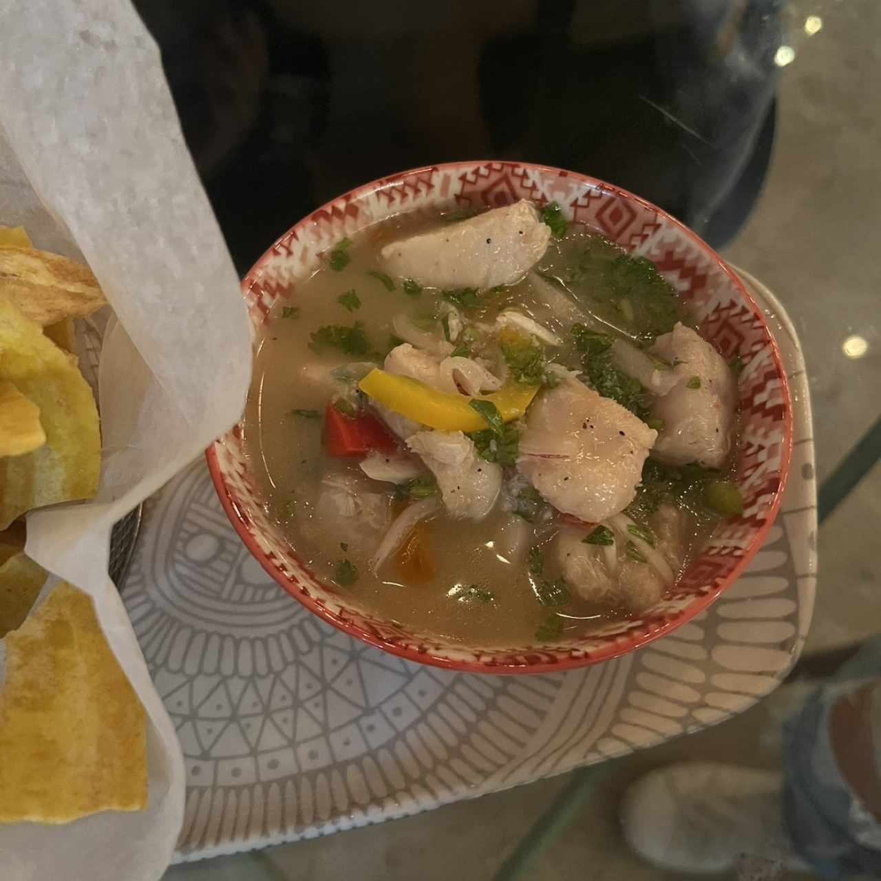 Ceviche de corvina