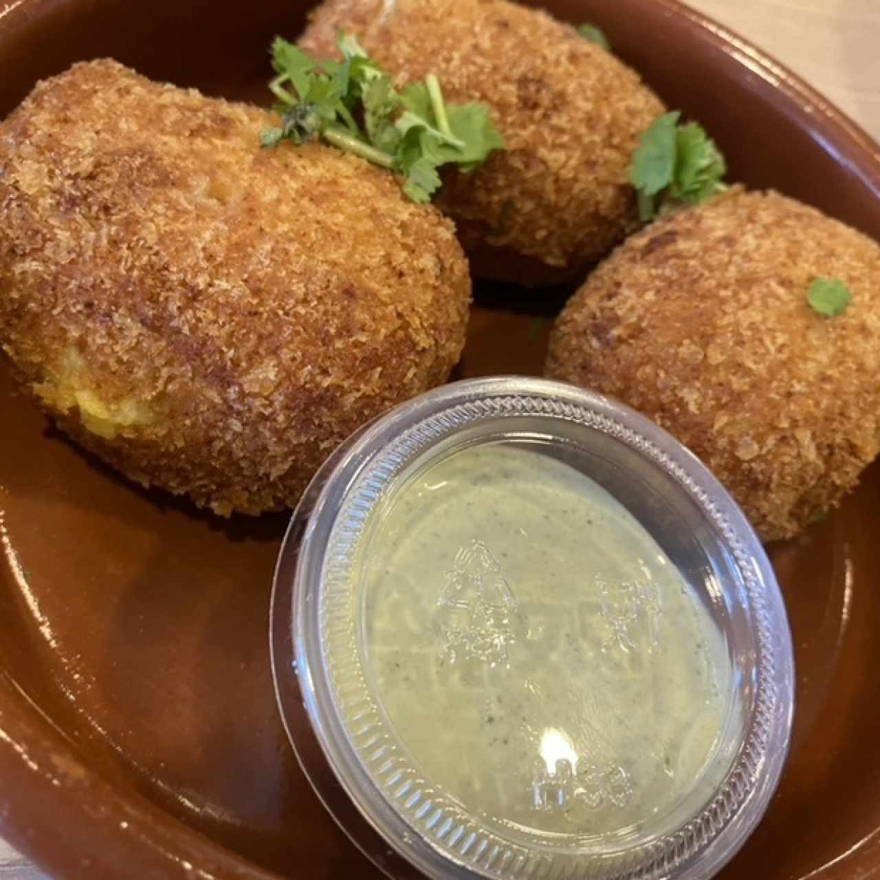 Croquetas de Cheddar y Chicharrón