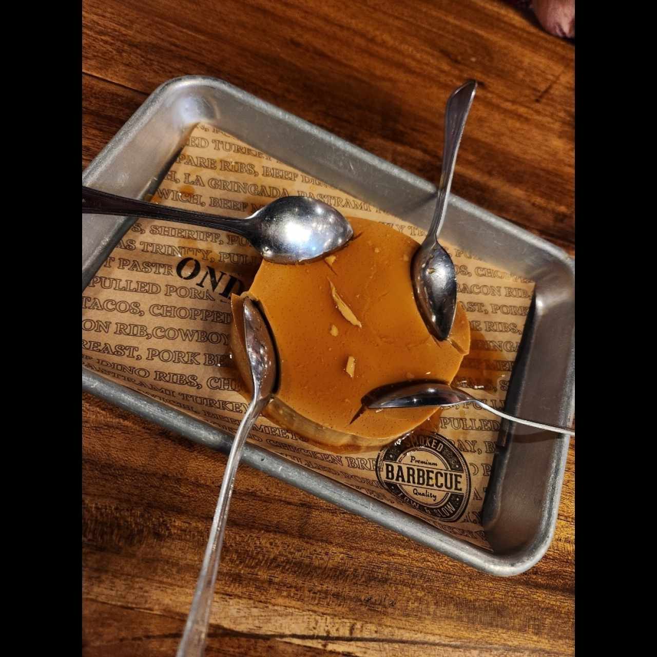 flan de cafe