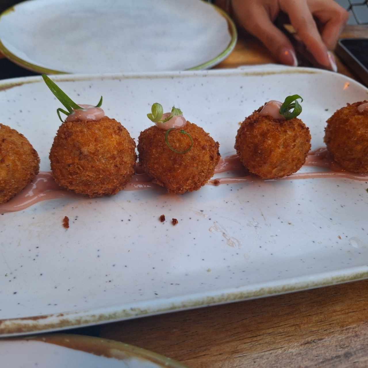 Croquetas de plátano maduro 