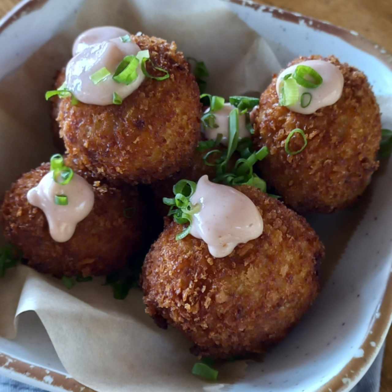 Croquetas de plátano maduro