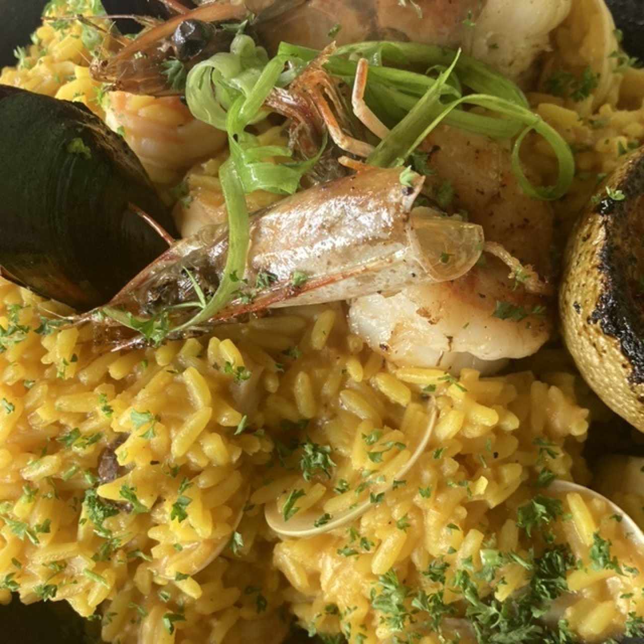 Para Compartir - Arroz con Mariscos