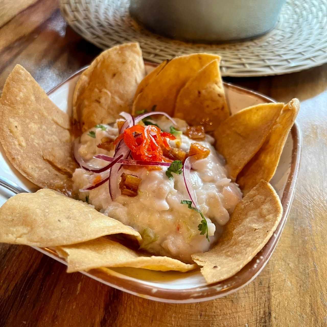 Ceviche de coco