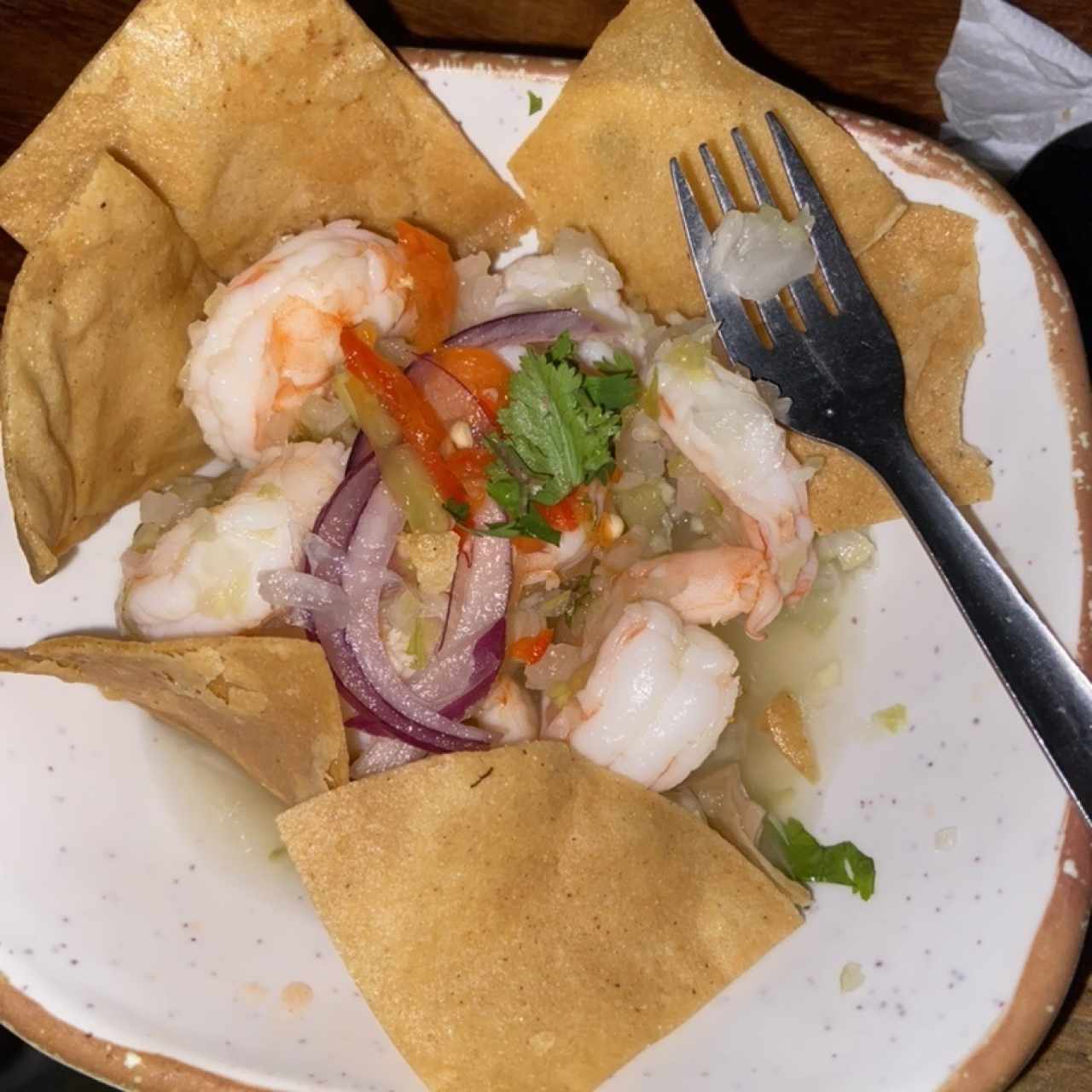 Ceviche de Camarones 