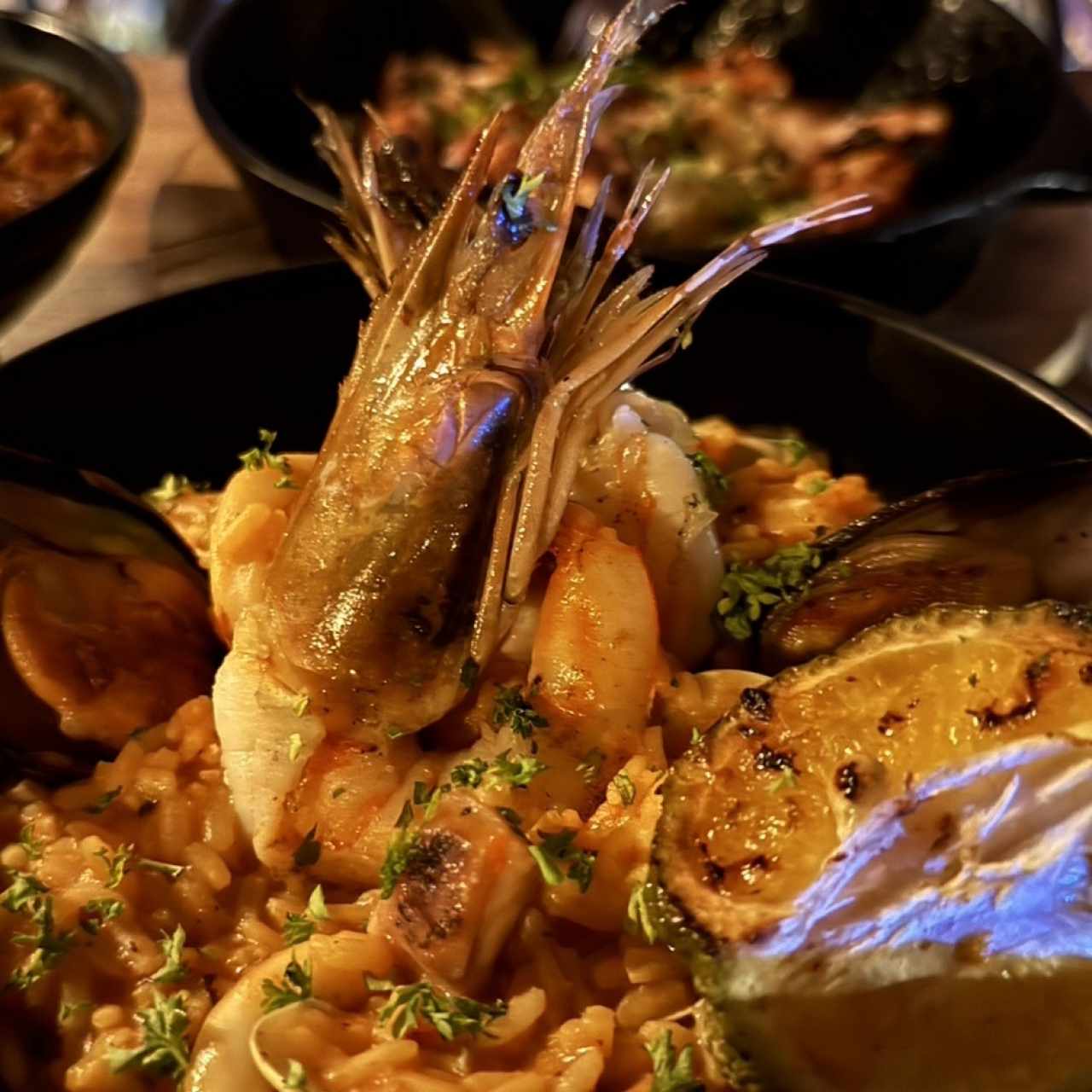 Para Compartir - Arroz con Mariscos