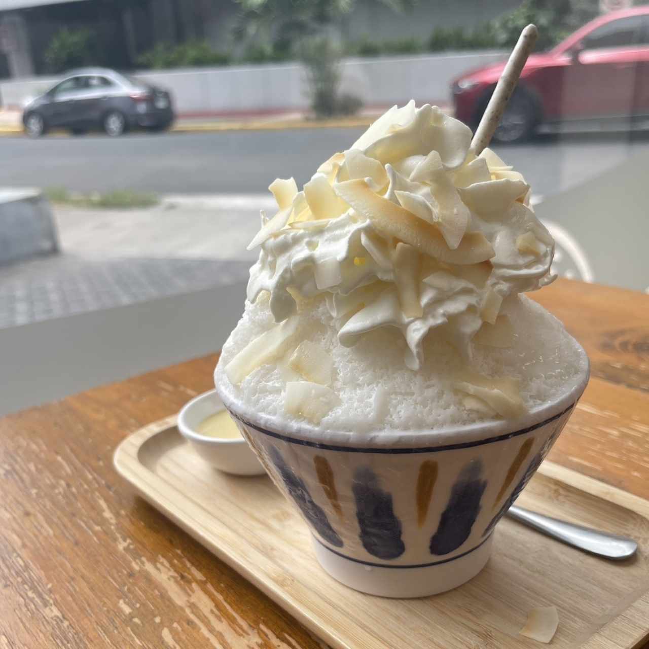 Bingsu de coco