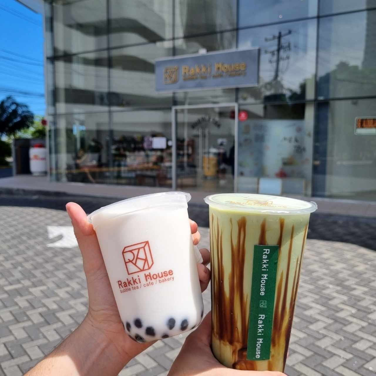 Bubble Tea de Coco y Brown Sugar Matcha Milk 