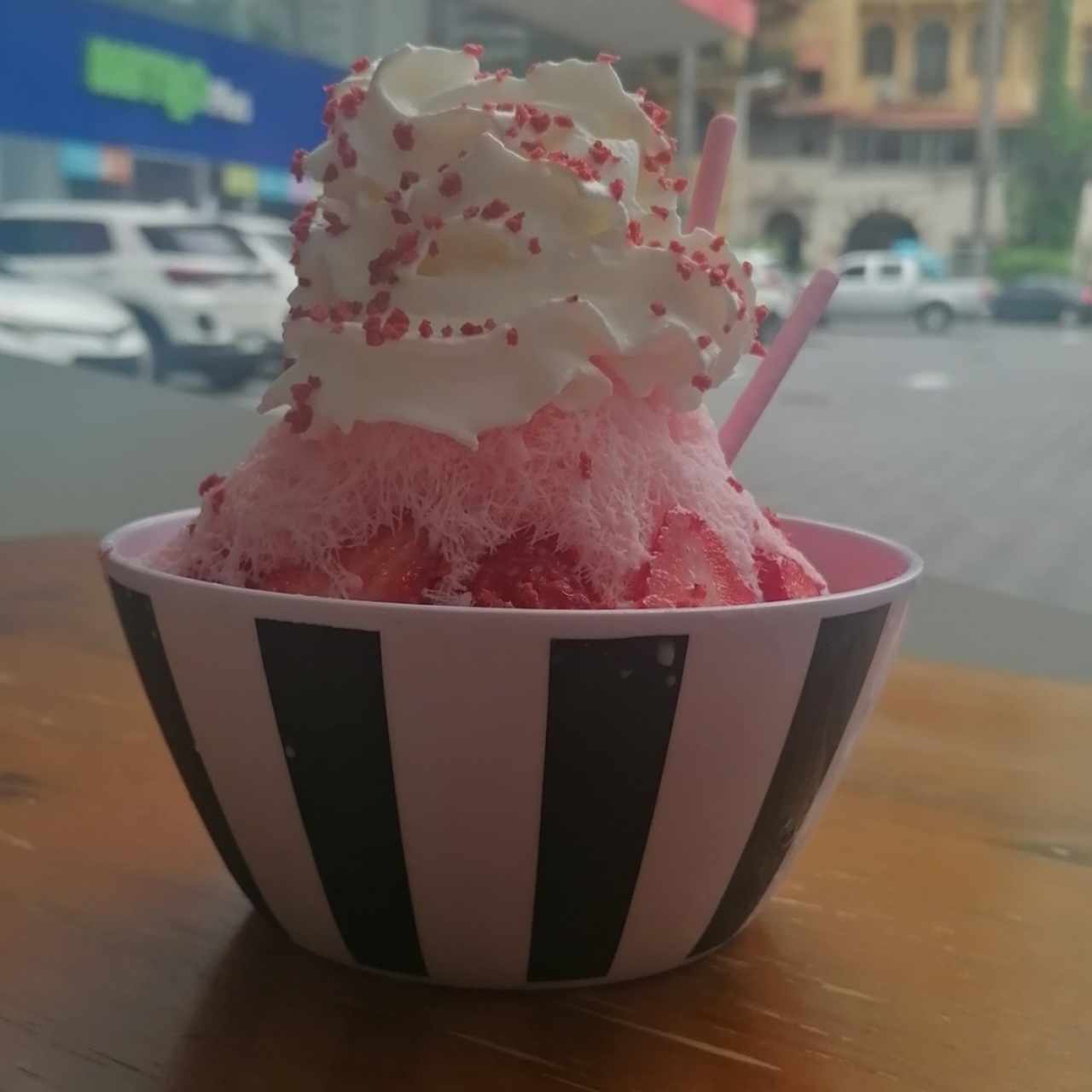 Bingsu de fresa