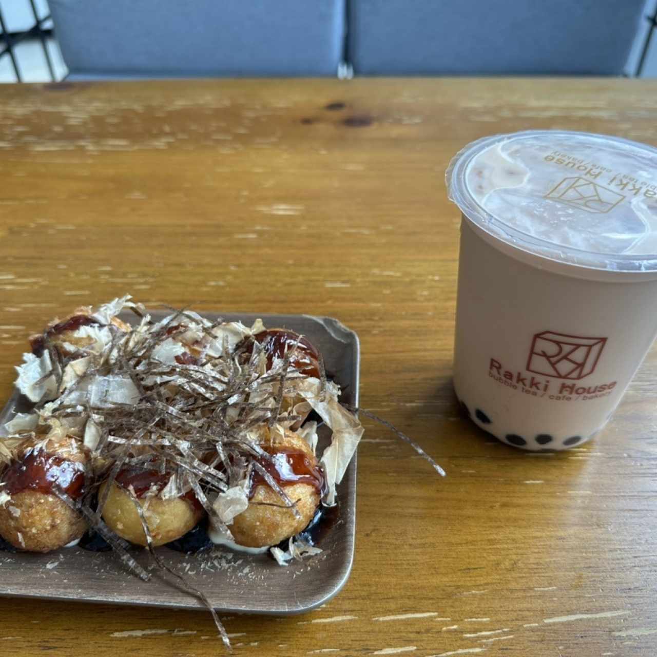 Takoyaki and Thai Bubble Tea