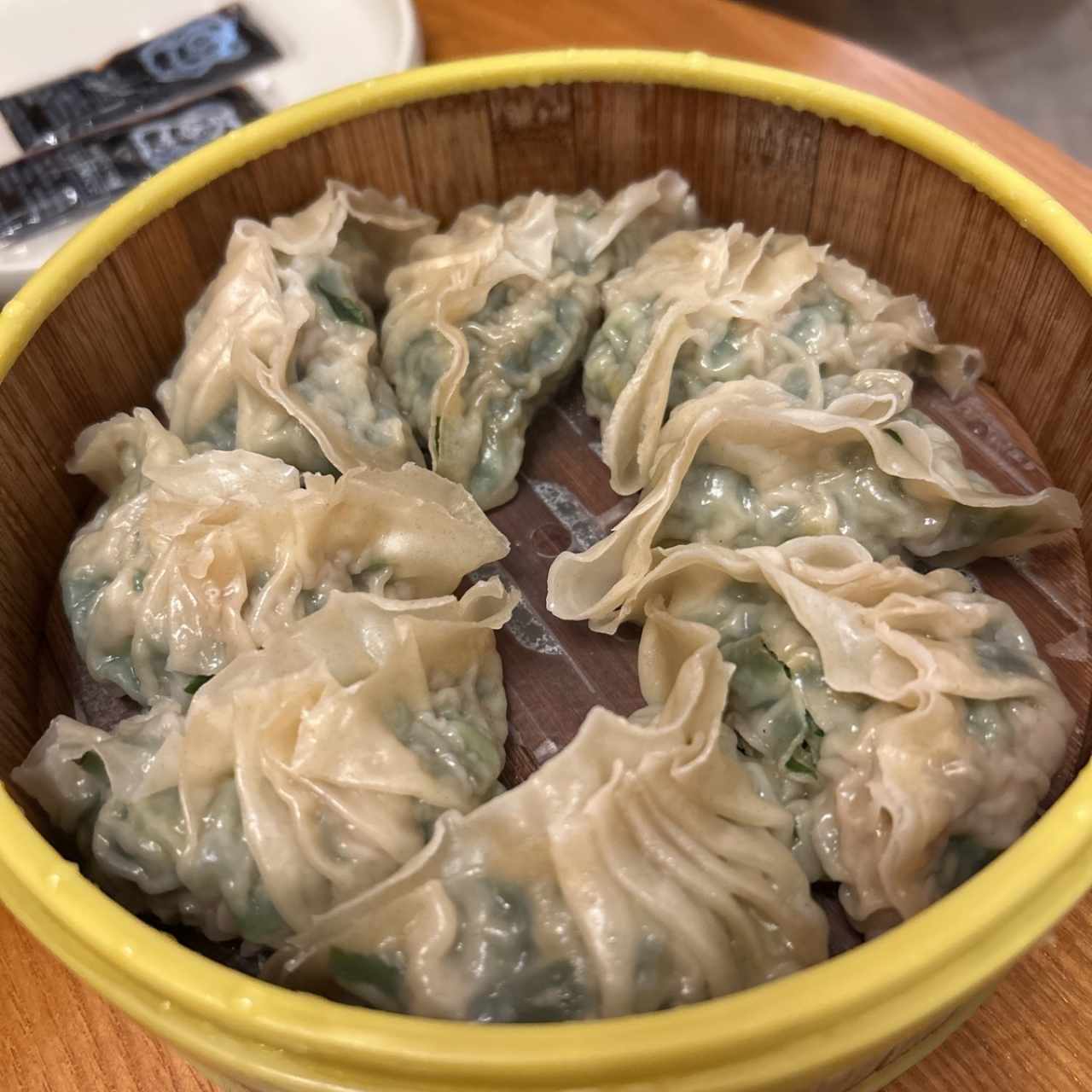 Dumplings de cebollina