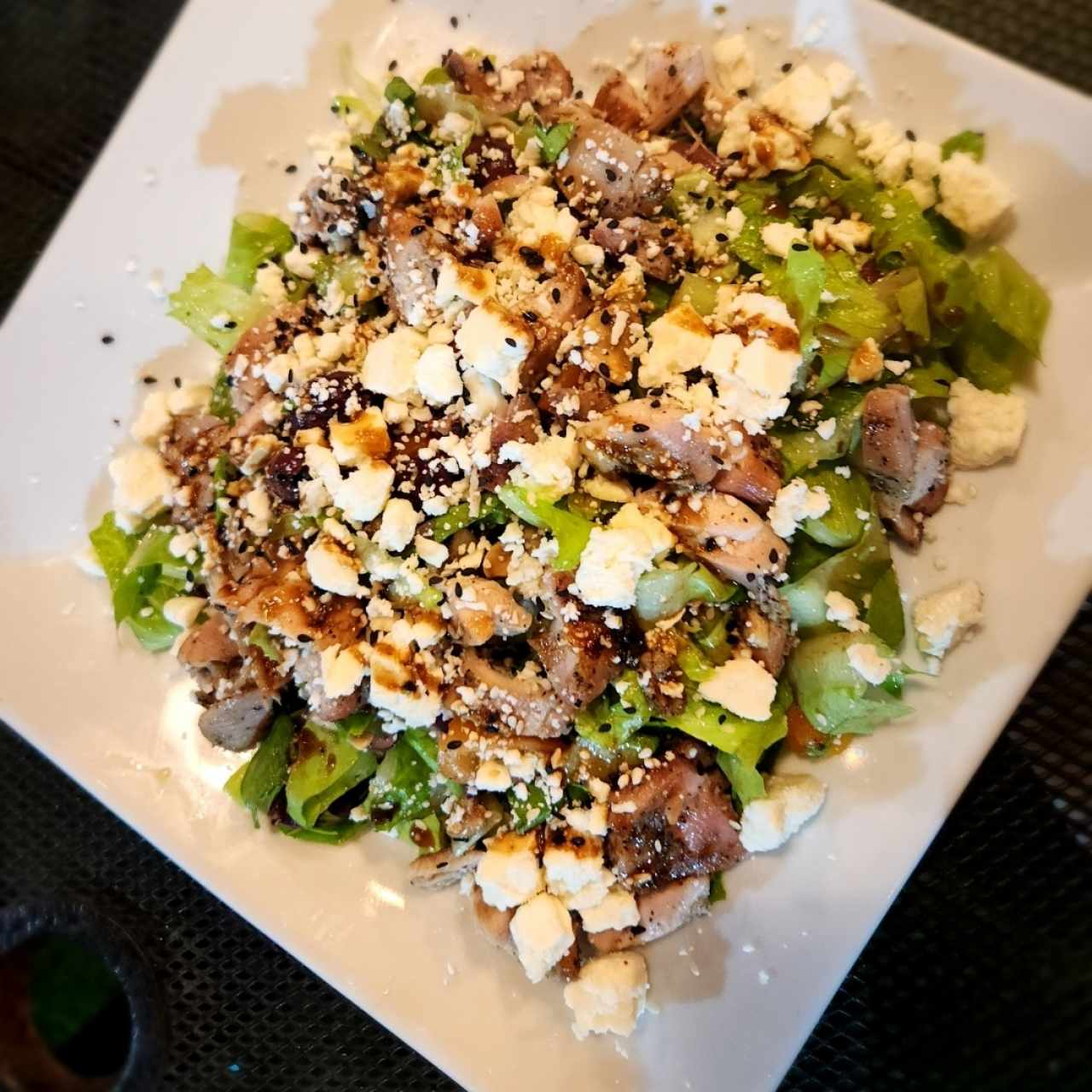 Ensaladas - Ensalada Griega con pollo al Grill 🤩