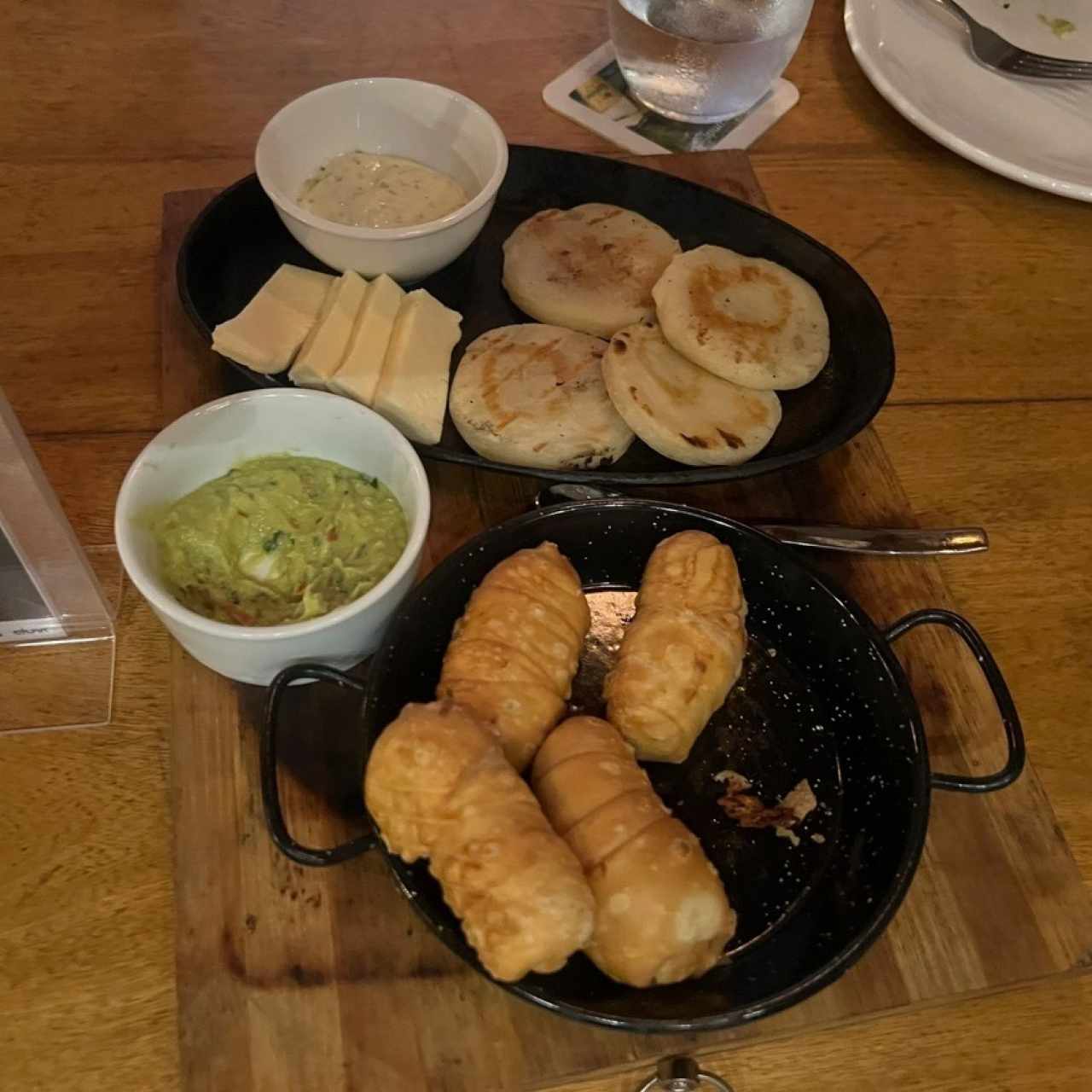 Arepas y tequeños