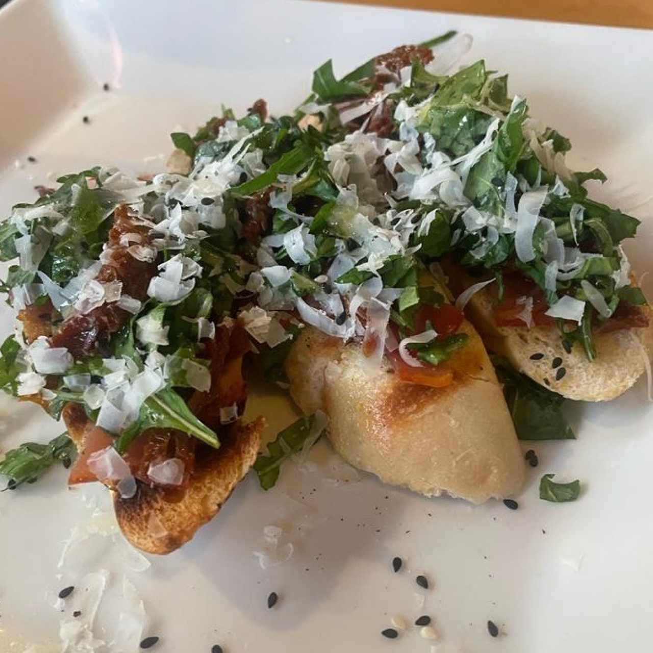 Entradas - Bruschetta de Ibérico