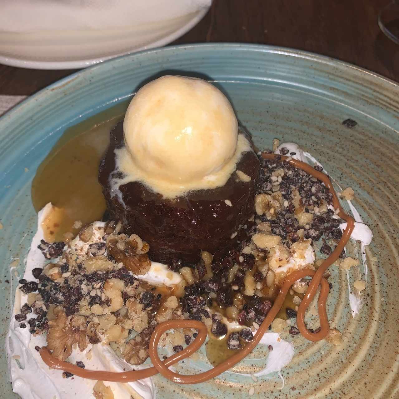 Sticky toffee pudding 