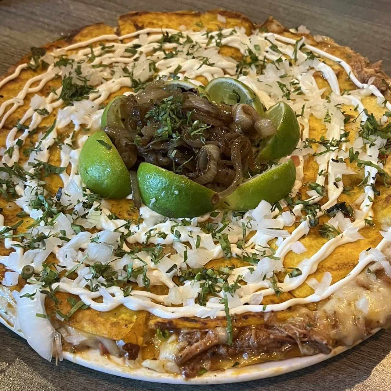 Para Compartir - Pizzadilla de birria