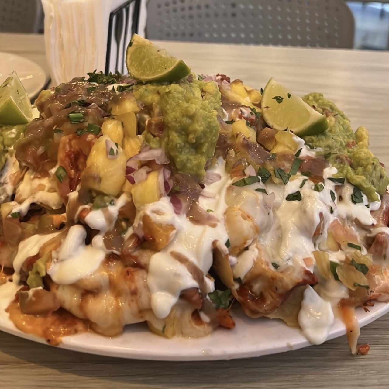 Nachos al pastor