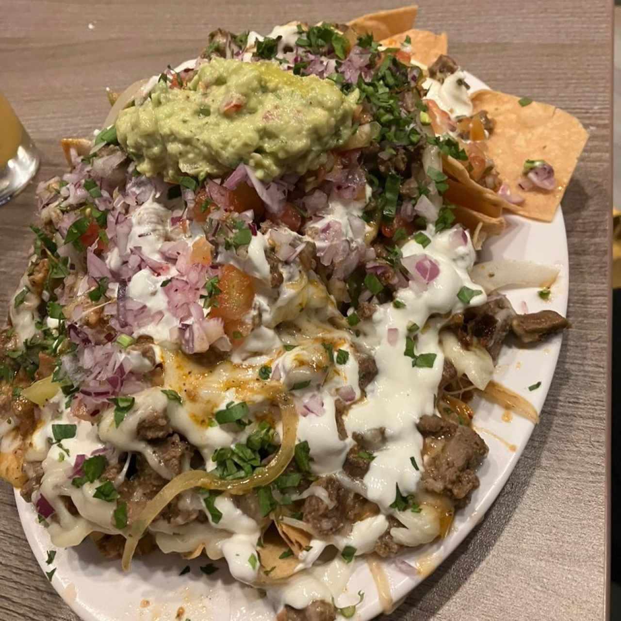 Nachos de alambre