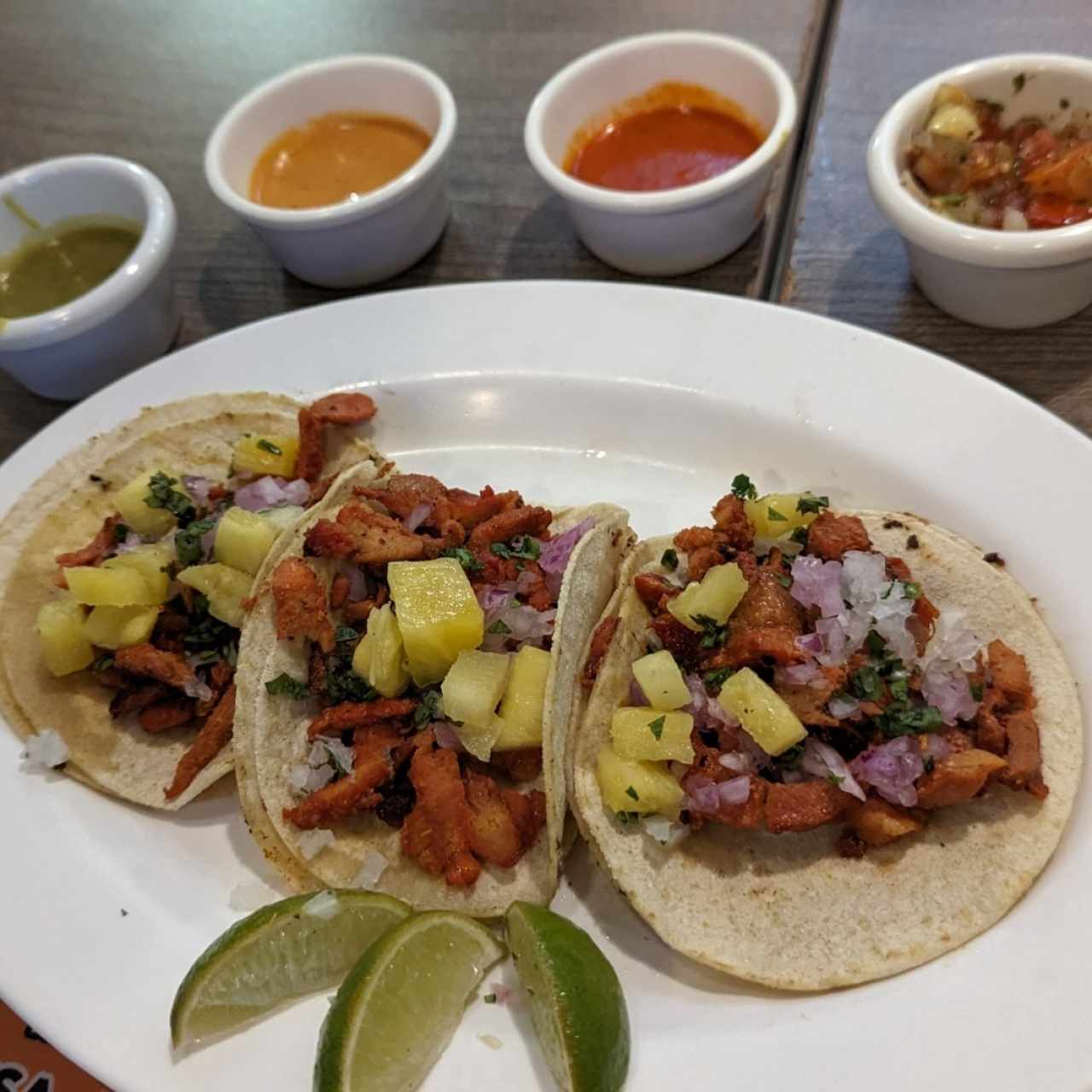 Orden de tacos al pastor