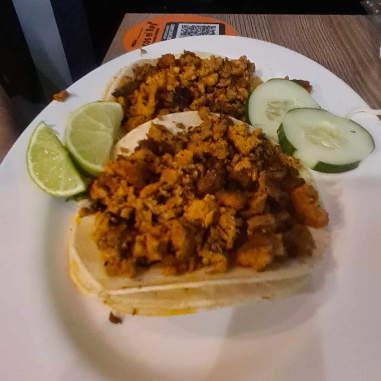 TACOS A LA PLANCHA DE CHORIZO