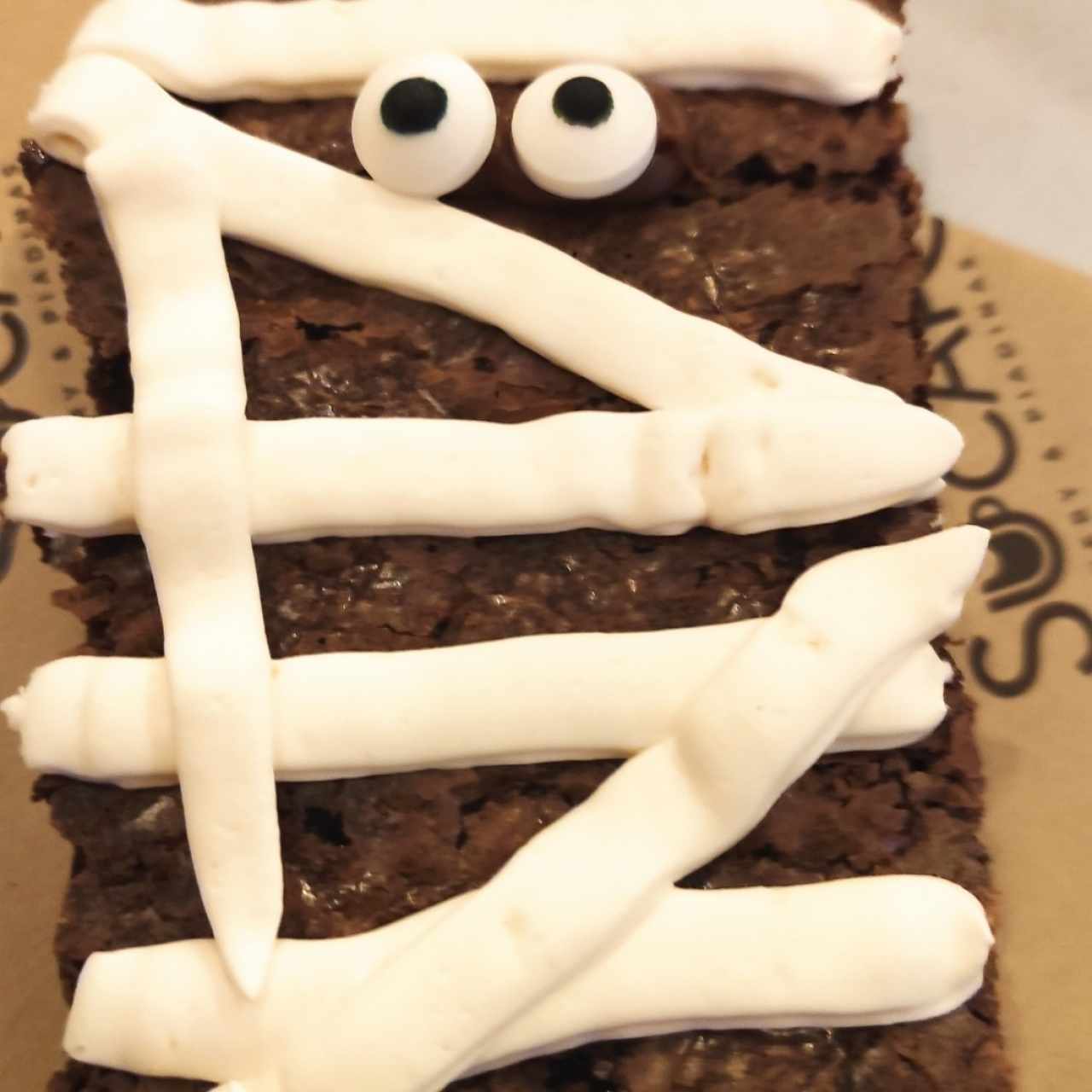 Brownie de Halloween 