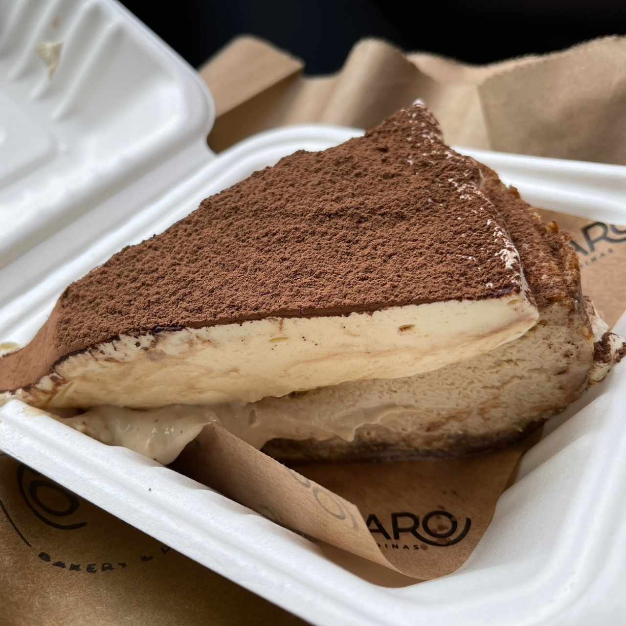 Cheesecake de tiramisu