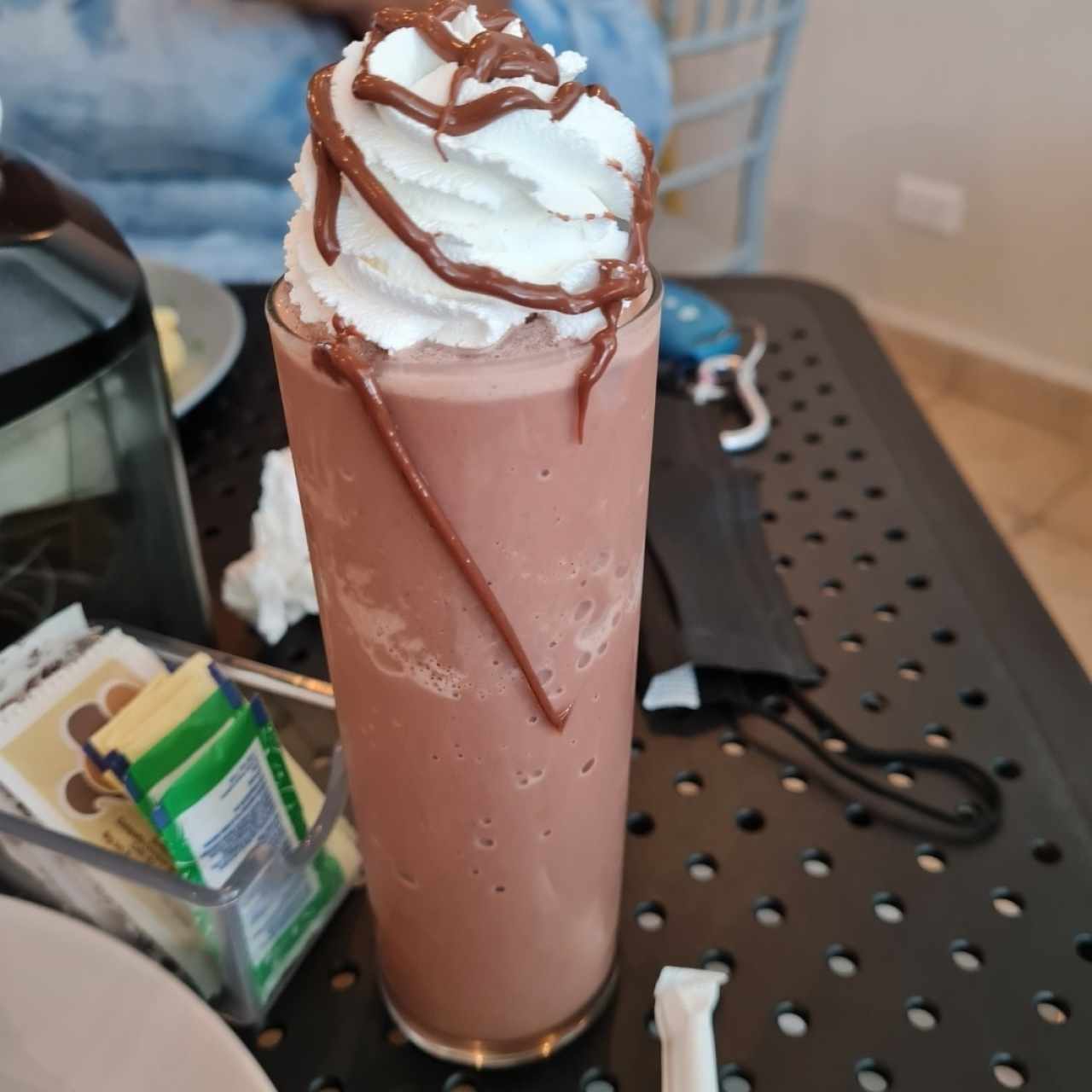 Frappe de chocolate