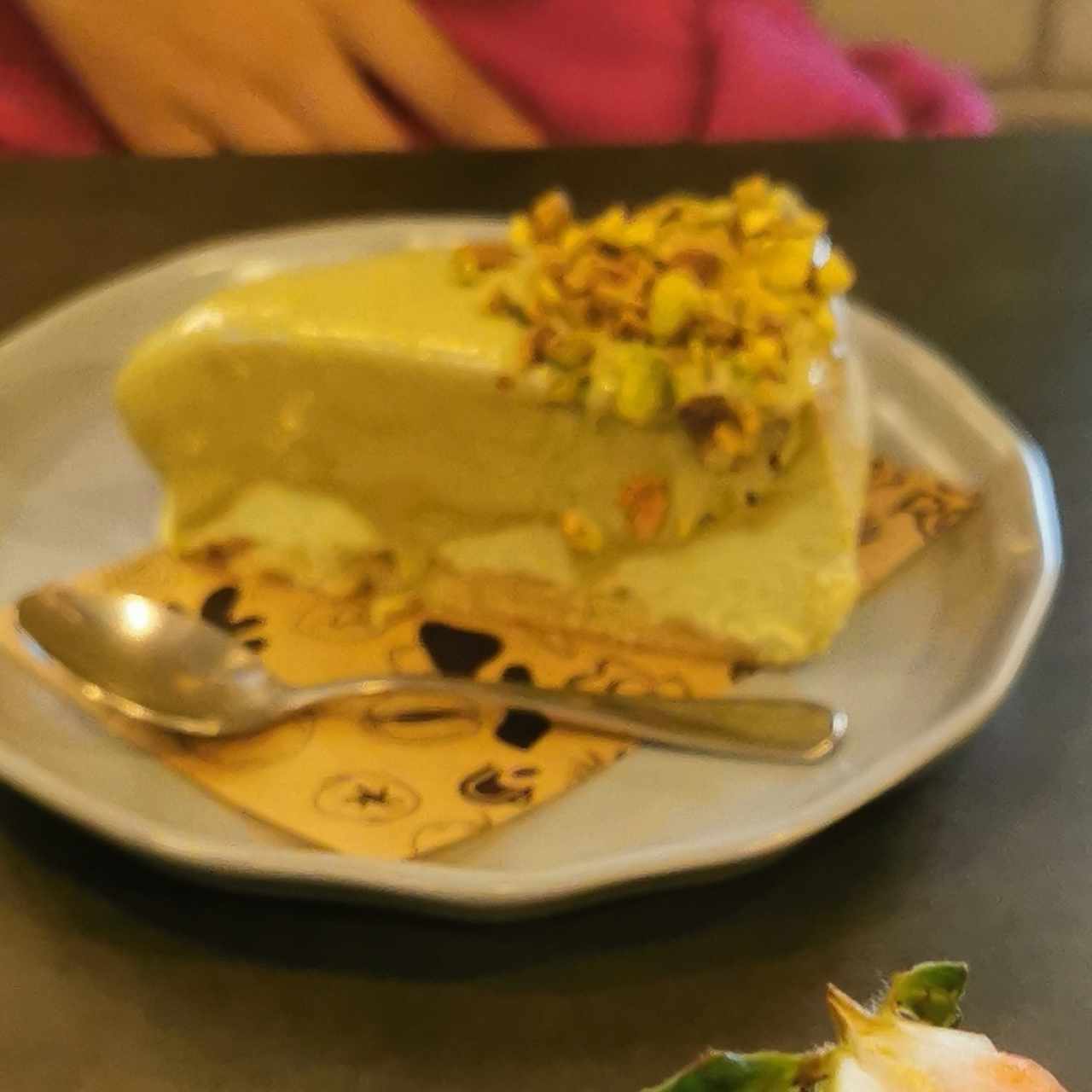 pistacho cheese cake 