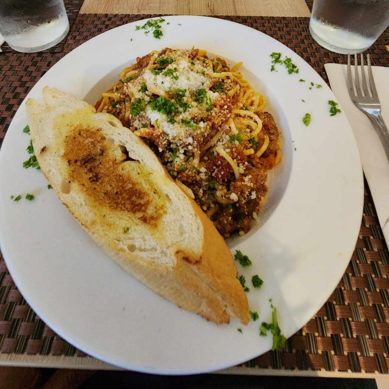 Menu lunch - Spaghetti 👌