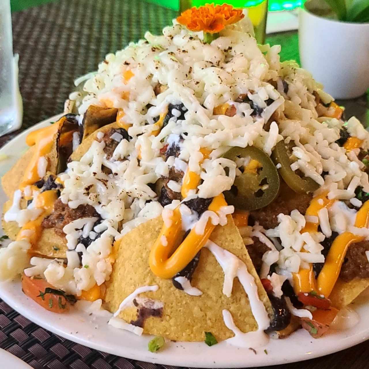 Nachos a la Catrina