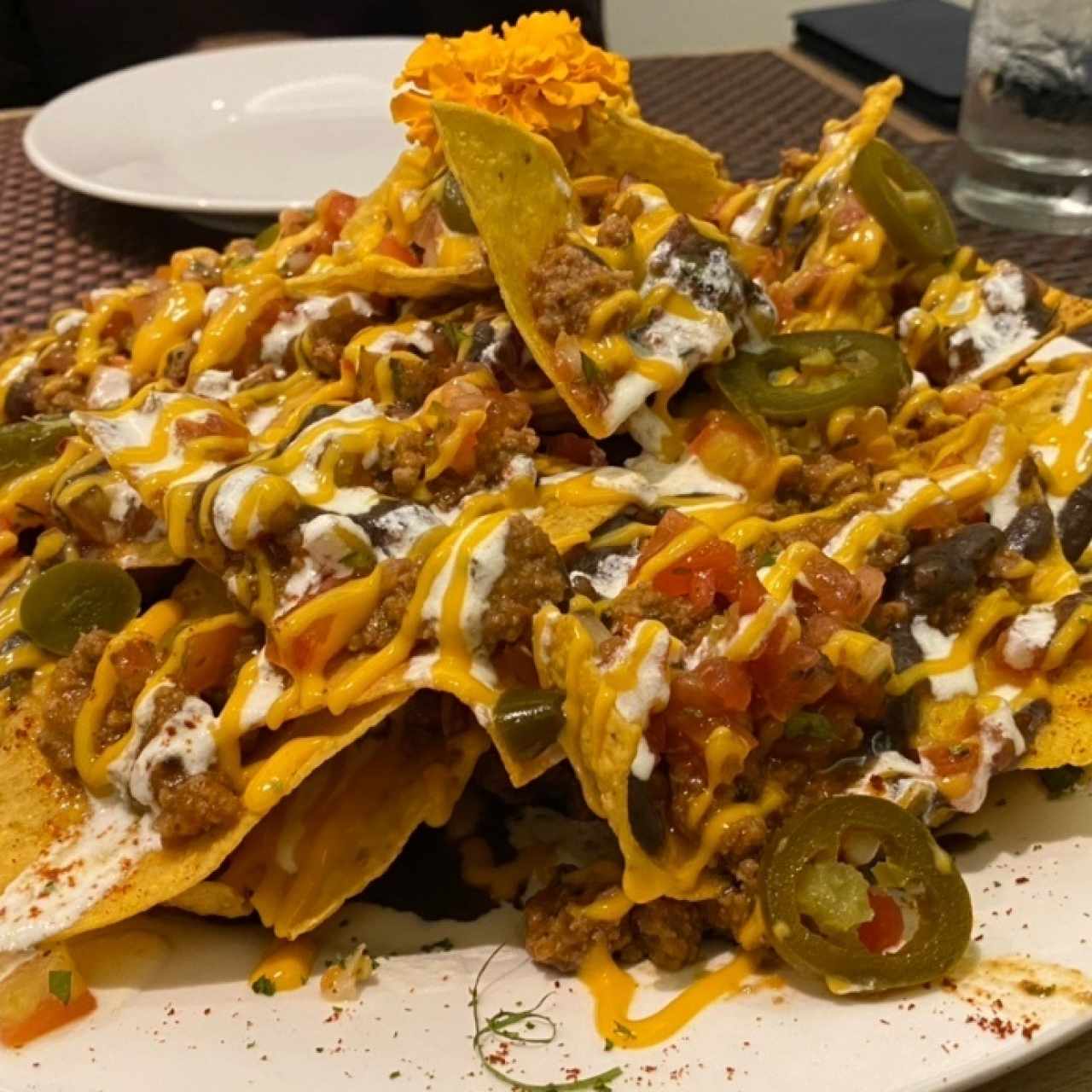 Nachos a la Catrina