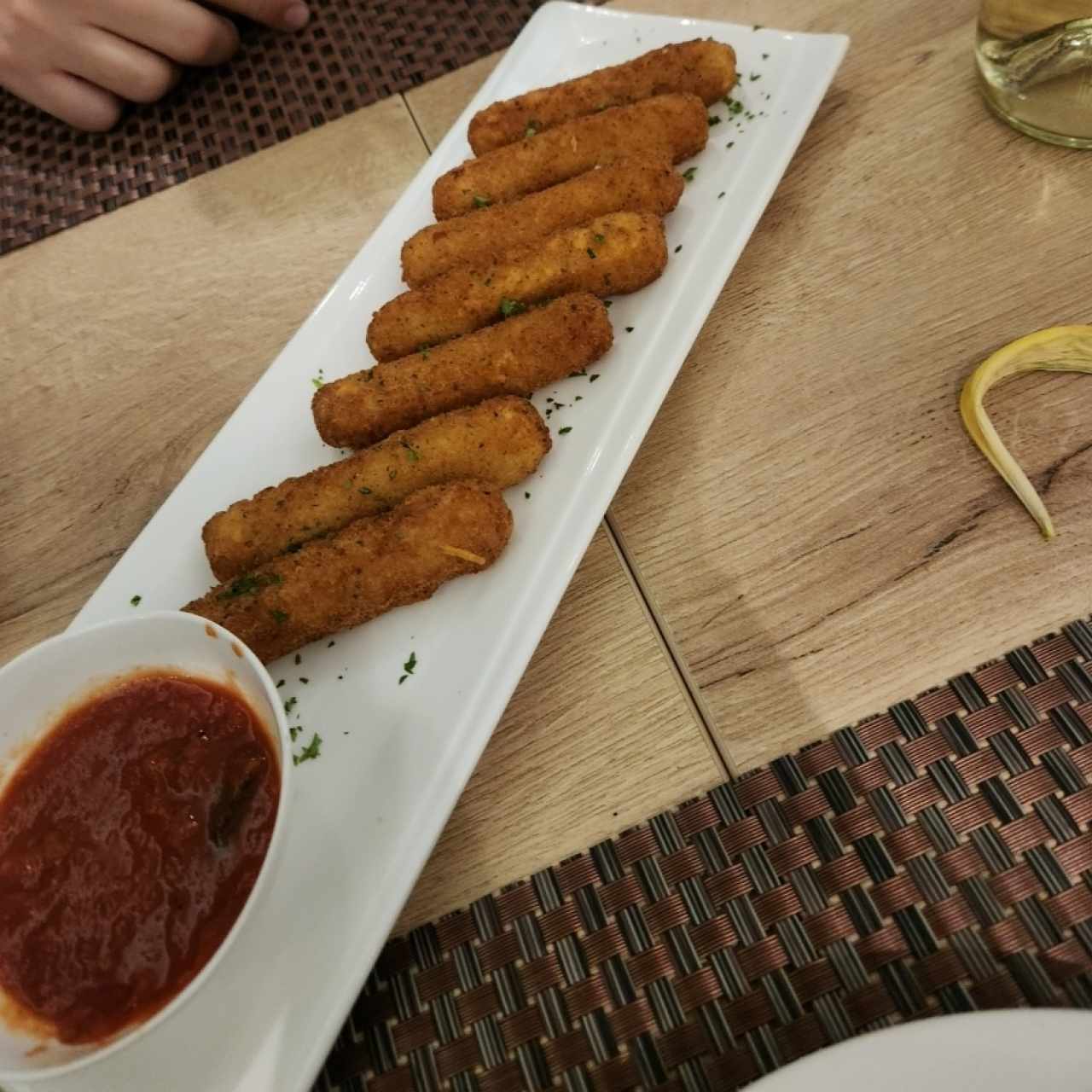 Entradas - Mozzarella Sticks