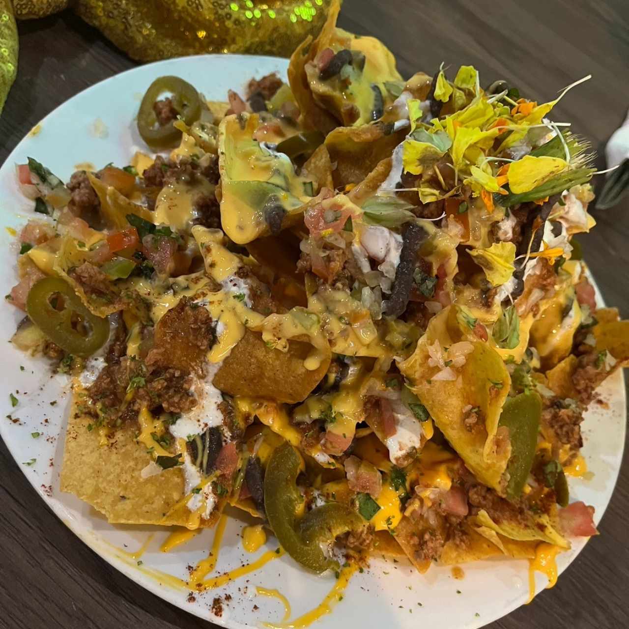 Nachos a la Catrina