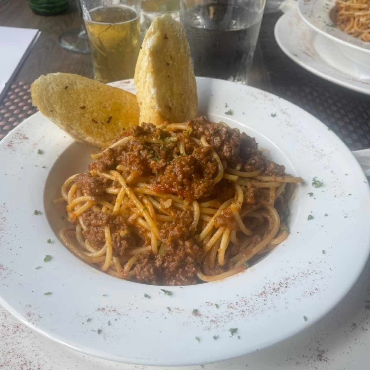 Spaguetti a la bolognesa