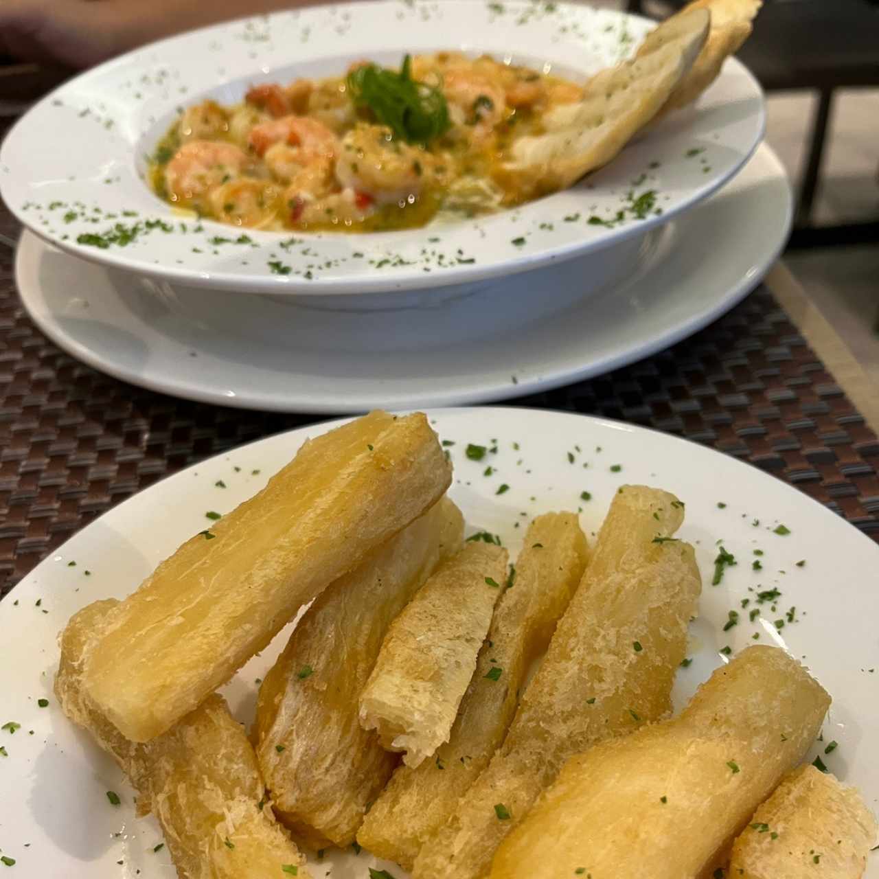 Mariscos - Camarones al Ajillo